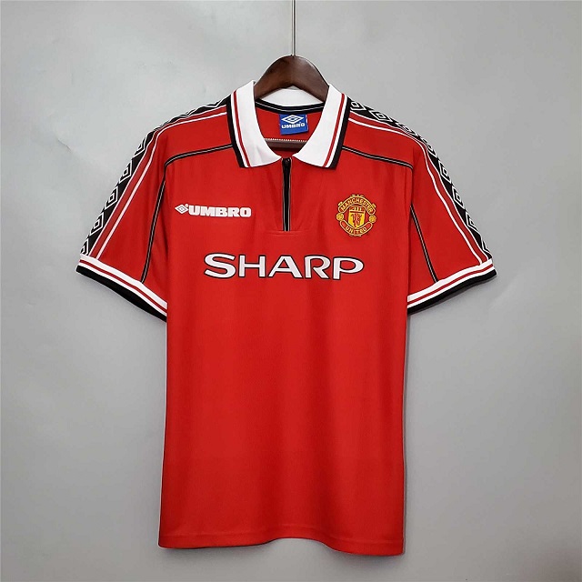 AAA Quality Manchester Utd 98/00 Home Soccer Jersey